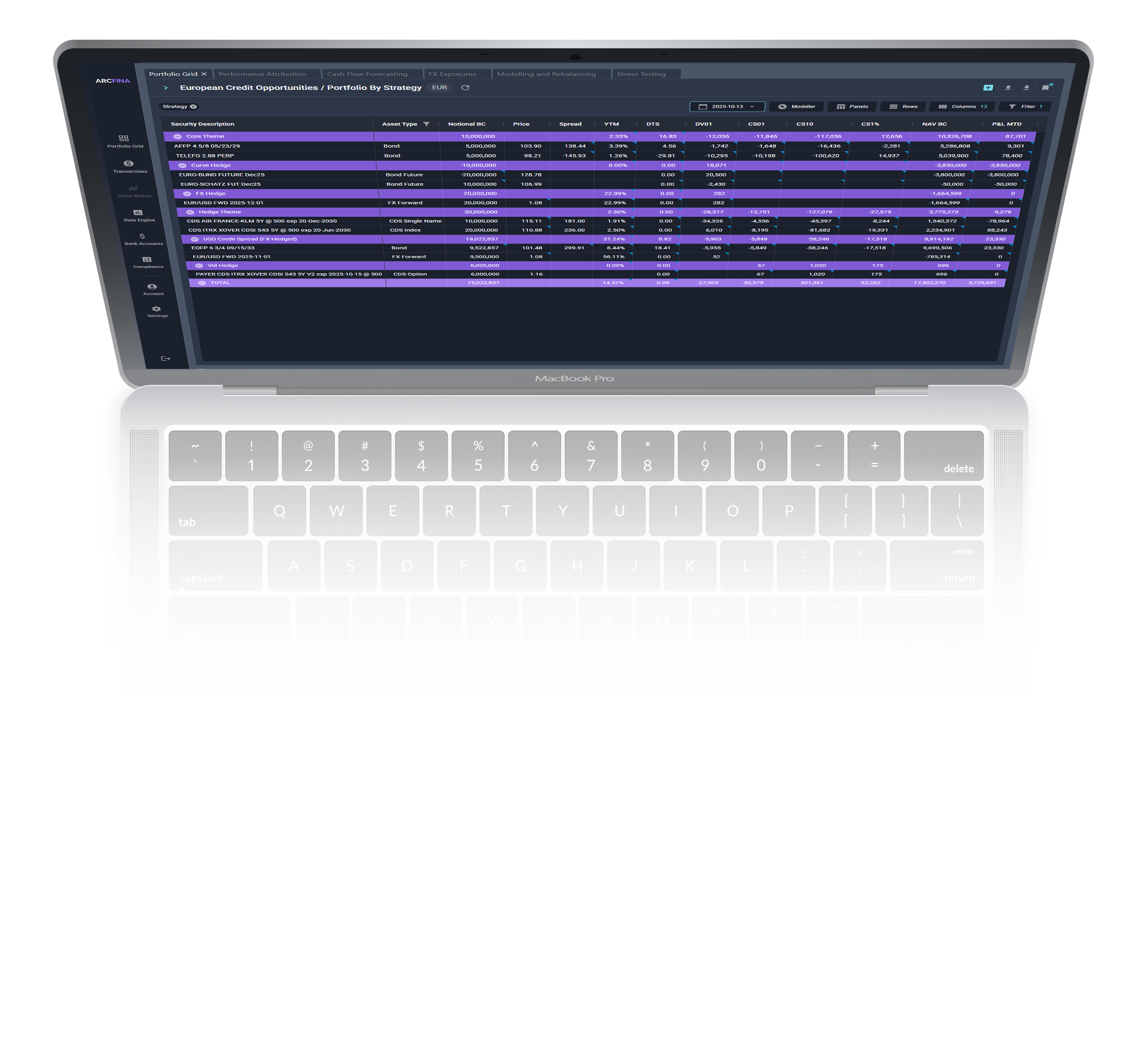 Arcfina Portfolio Management System